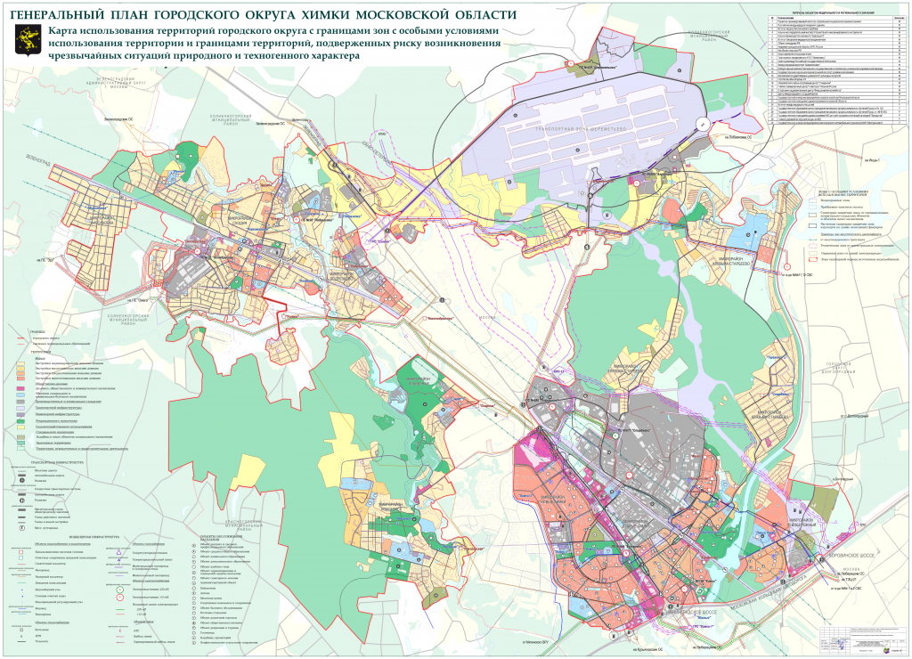 Генеральный план богородского городского округа московской области