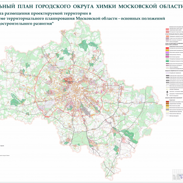 Щелково генеральный план города